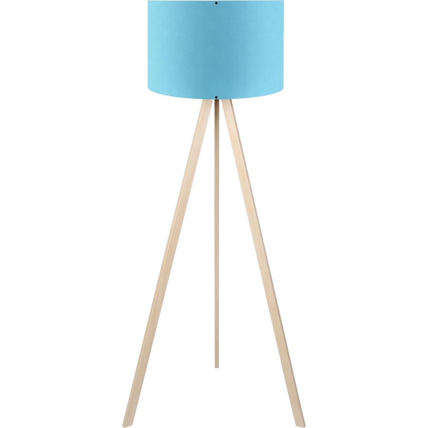 Lampada da terra AYD 1xE27/40W/230V blu/beige