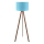 Lampada da terra AYD 1xE27/40W/230V blu/marrone