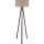 Lampada da terra AYD 1xE27/40W/230V marrone