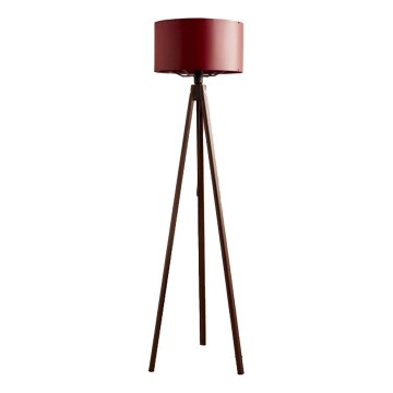 Lampada da terra AYD 1xE27/40W/230V marrone/rosso