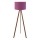 Lampada da terra AYD 1xE27/40W/230V viola/marrone