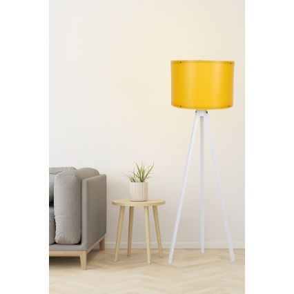 Lampada da terra AYD 1xE27/60W/230V arancio/bianca