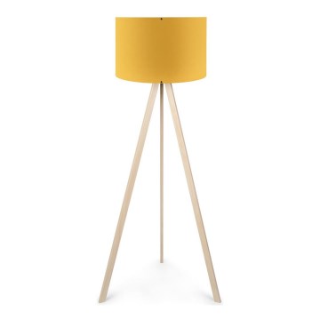 Lampada da terra AYD 1xE27/60W/230V arancione/beige