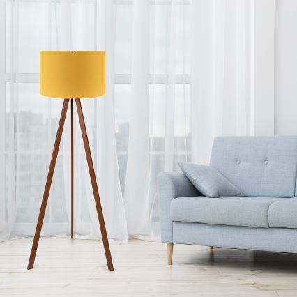 Lampada da terra  AYD 1xE27/60W/230V arancione/marrone