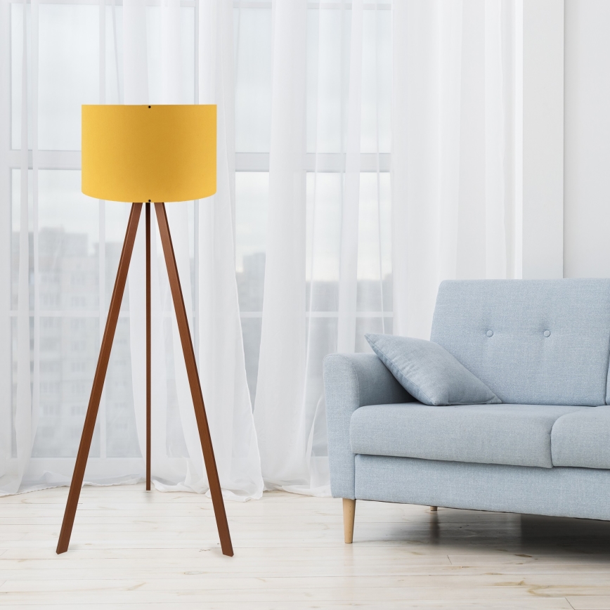 Lampada da terra  AYD 1xE27/60W/230V arancione/marrone