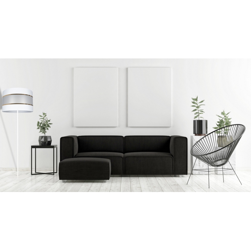 Lampada da terra CORAL 1xE27 / 60W / 230V bianca