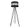 Lampada da terra CORAL 1xE27/60W/230V wengé/nero/oro