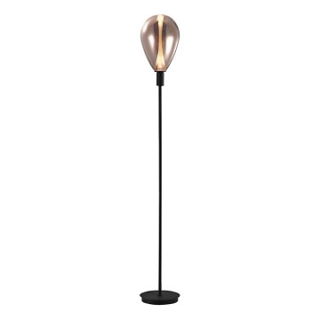 Lampada da terra DENSO 1xG9/5W/230V rame/nera