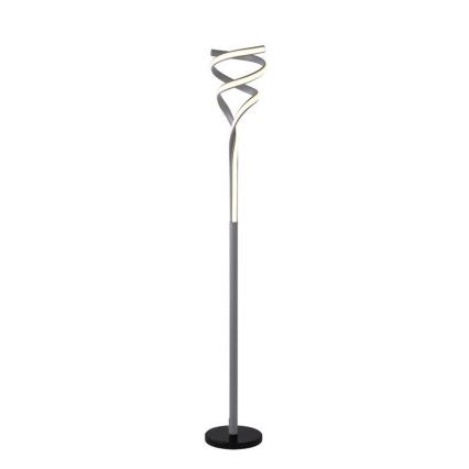 Lampada da terra dimmerabile a LED LED/50W/230V 3000-6500K grigio + telecomando