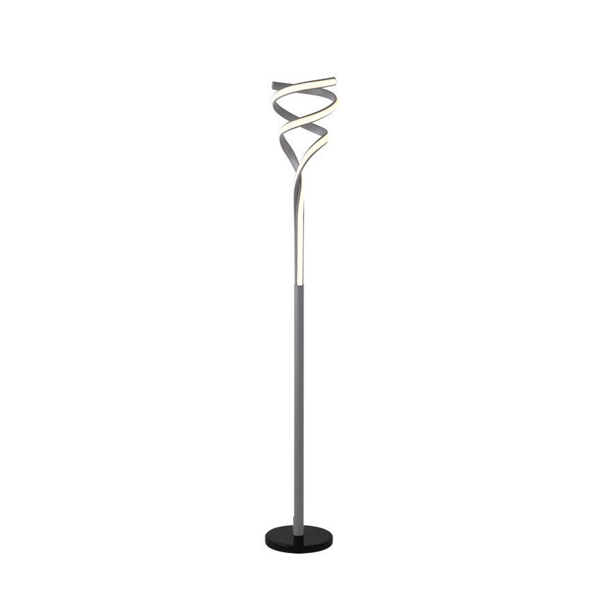 Lampada da terra dimmerabile a LED LED/50W/230V 3000-6500K grigio + telecomando