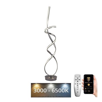Lampada da terra dimmerabile a LED LED/80W/230V 3000-6500K + telecomando