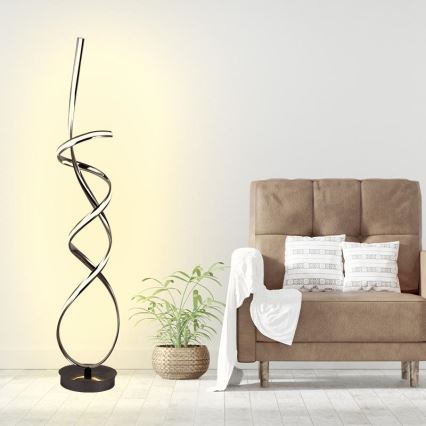Lampada da terra dimmerabile a LED LED/80W/230V 3000-6500K + telecomando