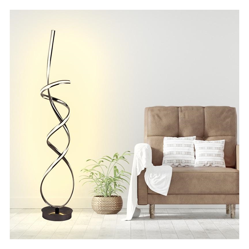 Lampada da terra dimmerabile a LED LED/80W/230V 3000-6500K + telecomando