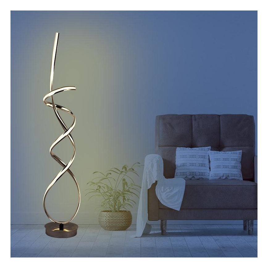 Lampada da terra dimmerabile a LED LED/80W/230V 3000-6500K + telecomando