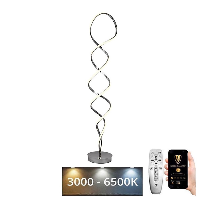 Lampada da terra dimmerabile a LED LED/90W/230V 3000-6500K + telecomando