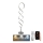 Lampada da terra dimmerabile a LED LED/90W/230V 3000-6500K + telecomando