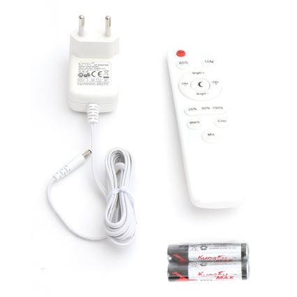Lampada da terra dimmerabile a LED LED/9W/230V 3000-6500K bianco + telecomando