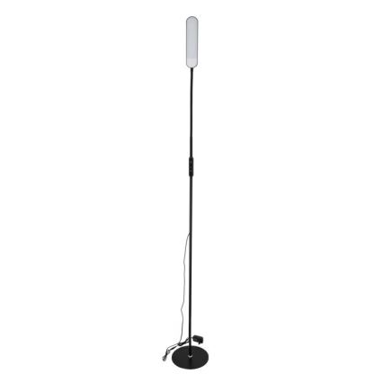 Lampada da terra dimmerabile a LED TEILO LED/10W/230V 3000/4000/6500K nero + telecomando