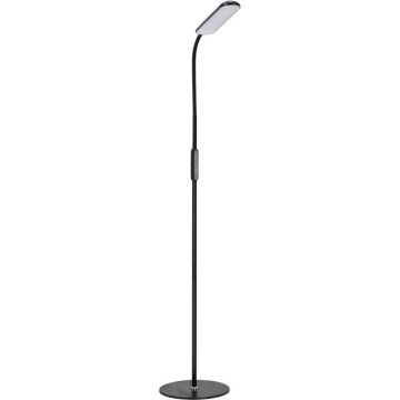 Lampada da terra dimmerabile a LED TEILO LED/10W/230V 3000/4000/6500K nero + telecomando