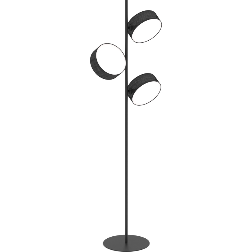 Lampada da terra DRUMZ 3xE14/10W/230V nera