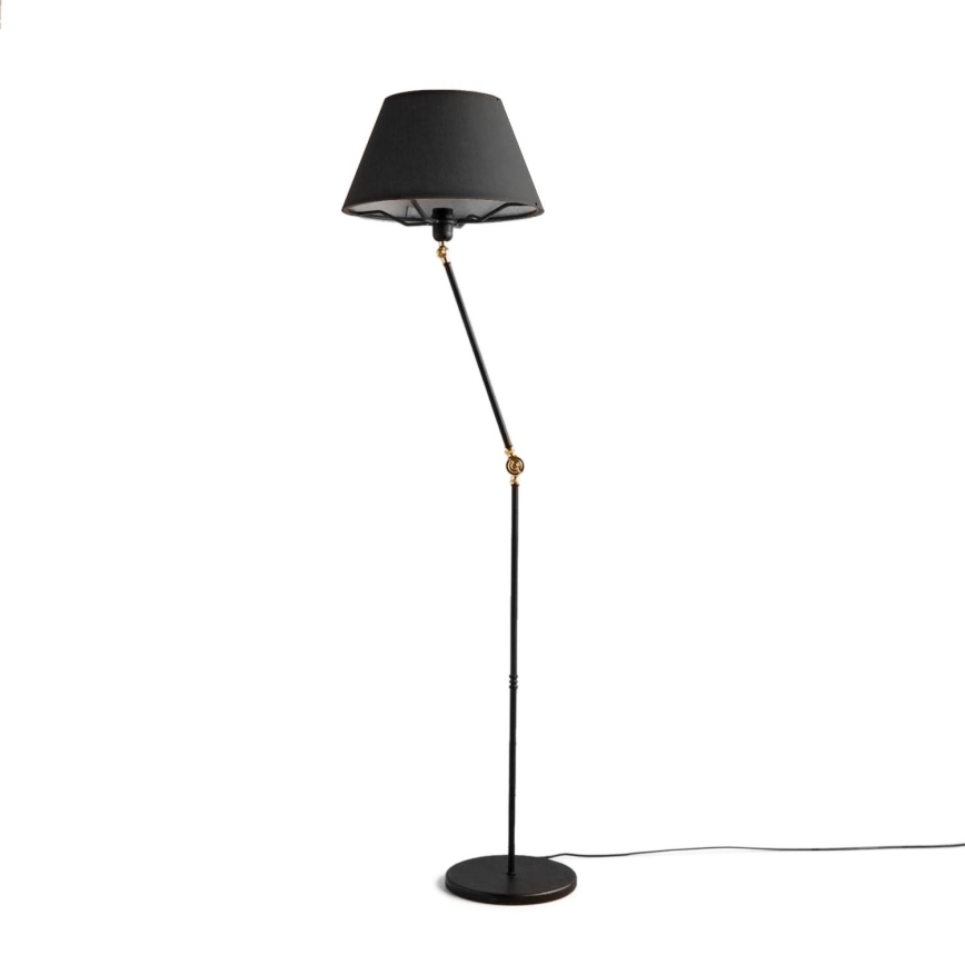 Lampada da terra flessibile AYD 1xE27/40W/230V nera