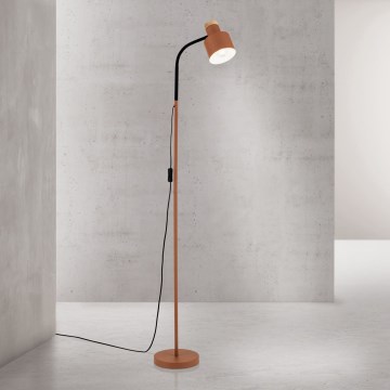 Lampada da terra GILI 1xE27/40W/230V colore mattone