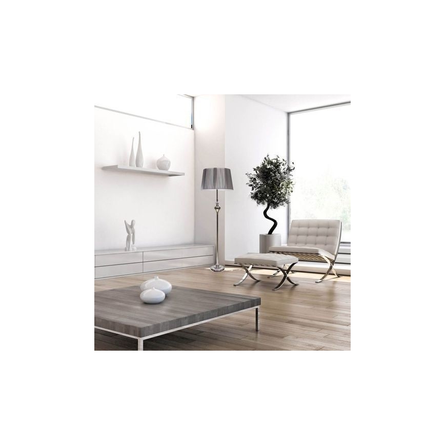 Lampada da terra GILLENIA 1xE27/60W/230V argento