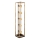Lampada da terra KAFES 5xE27/40W/230V dorata