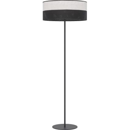 Lampada da terra KARBON 1xE27/15W/230V nero/grigio