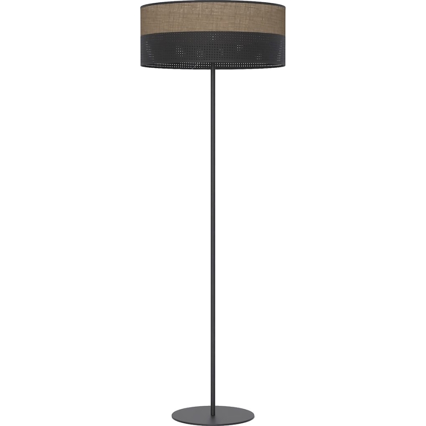 Lampada da terra KARBON 1xE27/15W/230V nero/marrone