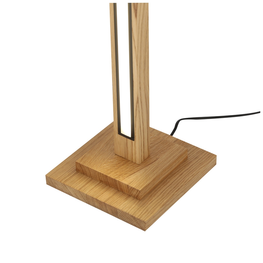 Lampada da terra LED ALSET LED/18W/230V quercia