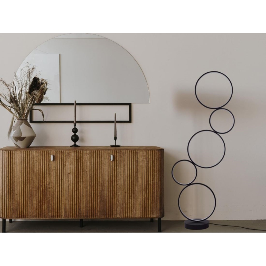 Lampada da terra LED dimmerabile LED/85W/230V 3000-6500K + telecomando