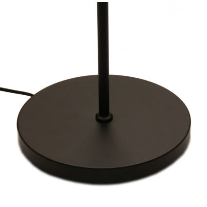 Piantana dimmerabile a LED NORA LED/25W/230V 2200/3000/4000K + LED/5W 3000K nera + telecomando
