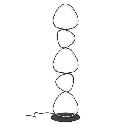 Lampada da terra LED PETRA LED/48W/230V nera