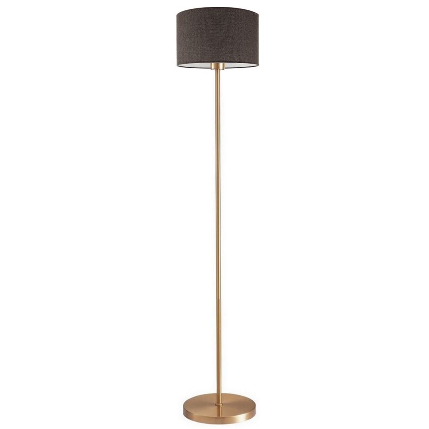 Lampada da terra LED TUNJA 1xE27/20W/230V Ø 30 cm oro/marrone