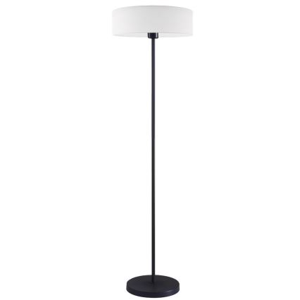 Lampada da terra LED TUNJA 1xE27/20W/230V Ø 38 cm nero/bianco