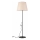 Lampada da terra MARTINA 1xE27/15W/230V nera/bianca