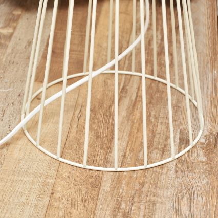 Lampada da terra MERCURE 1xE27/15W/230V crema