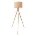 Lampada da terra NATT 1xE27/15W/230V tortora