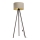 Lampada da terra STANDART 1xE27/60W/230V beige/marrone