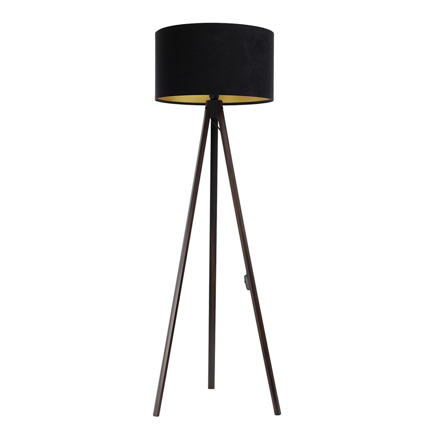 Lampada da terra STANDART 1xE27/60W/230V nero/marrone
