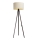 Lampada da terra STANDART 1xE27/60W/230V panna/marrone