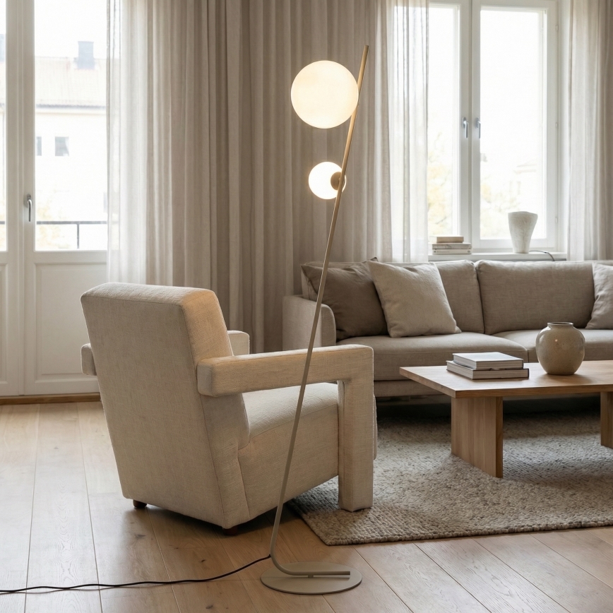 Lampada da terra TATU 2xG9/8W/230V beige