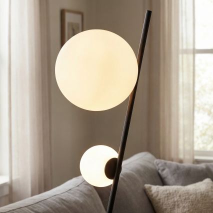 Lampada da terra TATU 2xG9/8W/230V nera