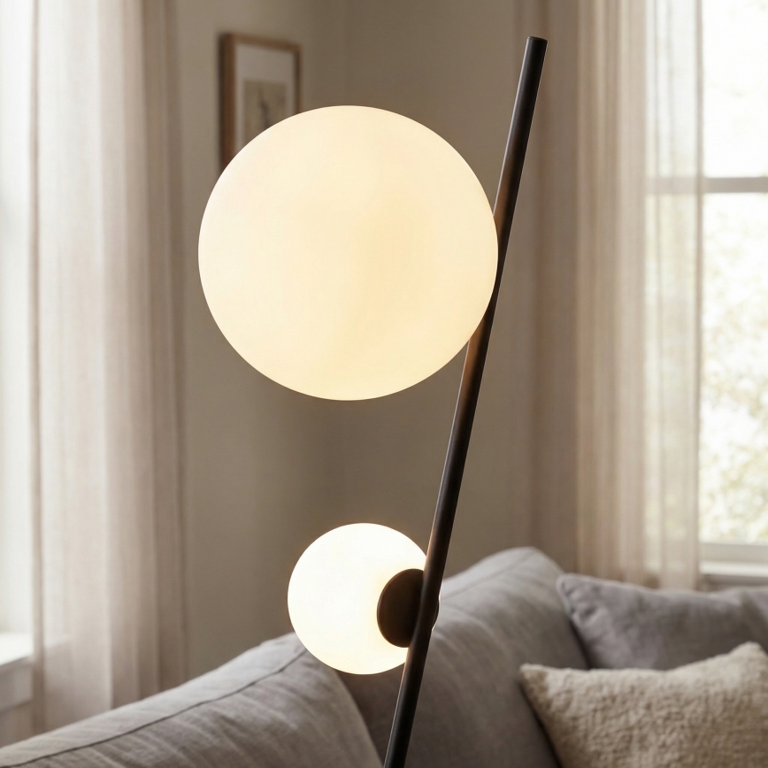 Lampada da terra TATU 2xG9/8W/230V nera