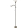 Lampada da terra WENDY 1xE27/100W/230V + 1xE14/40W cromo opaco