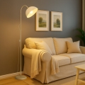 Lampada da terra ZACK 1xE27/60W/230V beige