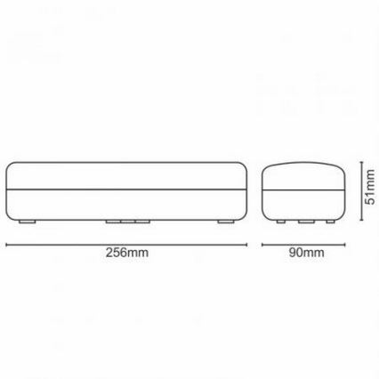 Lampada d'emergenza LED LED/3W/230V 6000K