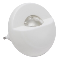 Lampada di orientamento LED con spina integrata con sensore LED/1W/230V 6000K