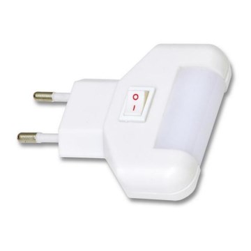 Lampada di orientamento LED con spina integrata LED/0,4W/230V